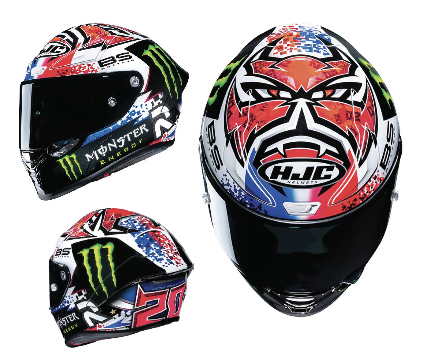 RPHA 1 QUARTARARO LE MANS REPLICA HJC HELMETS EUROPE